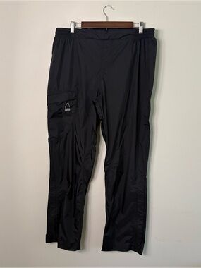 Sierra Designs Adult XL Black Nylon Pants Woman’s Hiking Camping Outdoors V7